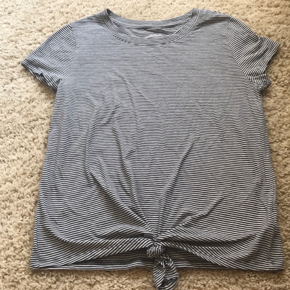 Striped short sleeve T-shirt